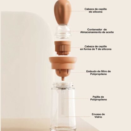 Botella con Brocha Aceite de Oliva 180 ml - Imagen 9