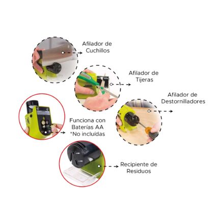 Afilador de Cuchillos Eléctrico - Imagen 10