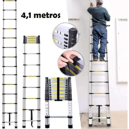 Escalera Telescópica de Extensión 4,1 m - Imagen 4