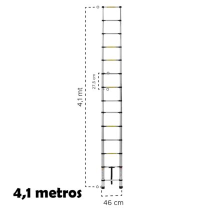 Escalera Telescópica de Extensión 4,1 m - Imagen 6