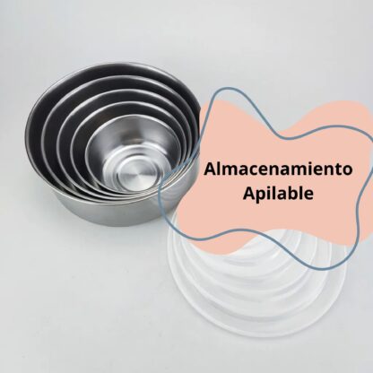Set de 5 ensaladeras con Tapa - Imagen 5