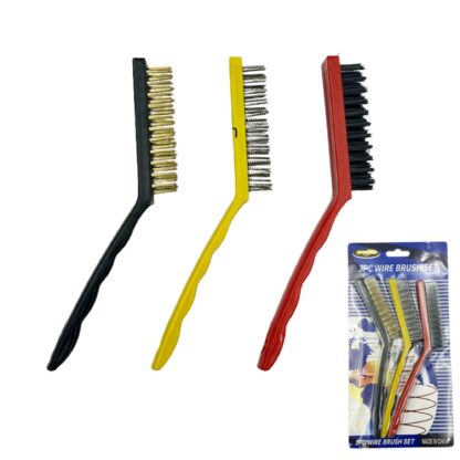 Set de Cepillos duros x 3 Unidades