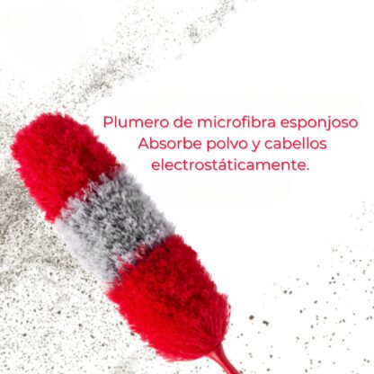 Plumero de Microfibra 40cm Esponjoso - Imagen 4