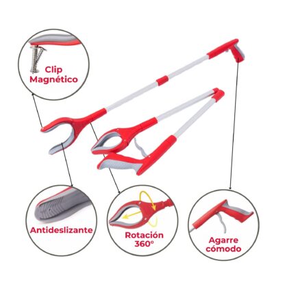 Agarrador Plegable Herramienta para Recoger - Imagen 4