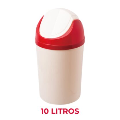 Caneca Redonda Plástica 10 Litros