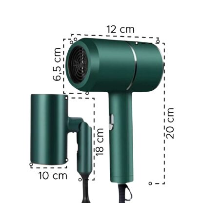 Secador de Pelo Portátil Plegable / 1100w - Imagen 12