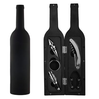 Estuche de Botella con Accesorios para Vino Grande- 5 Herramientas - Imagen 3