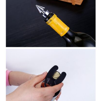 Estuche de Botella con Accesorios para Vino Grande- 5 Herramientas - Imagen 4