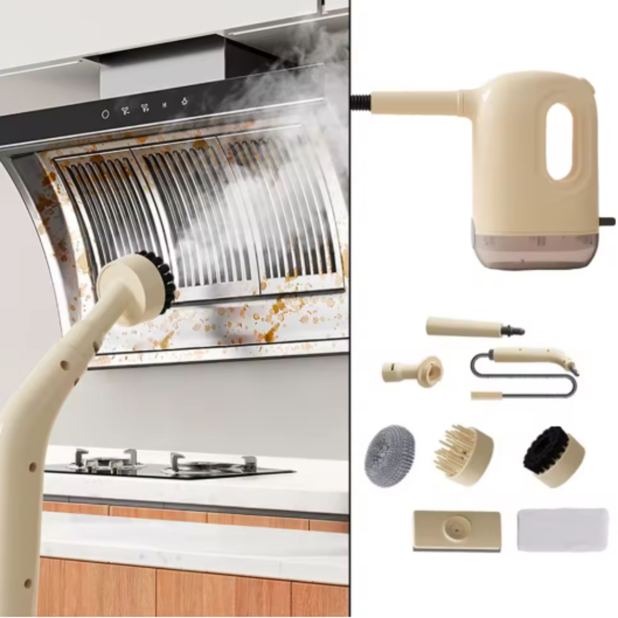 Limpiador a Vapor Eléctrico Multifuncional - Imagen 5