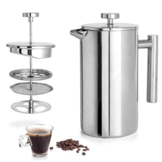 Prensa Francesa en Acero Inoxidable 350ml