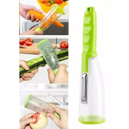 Pelador de Verduras con Depósito