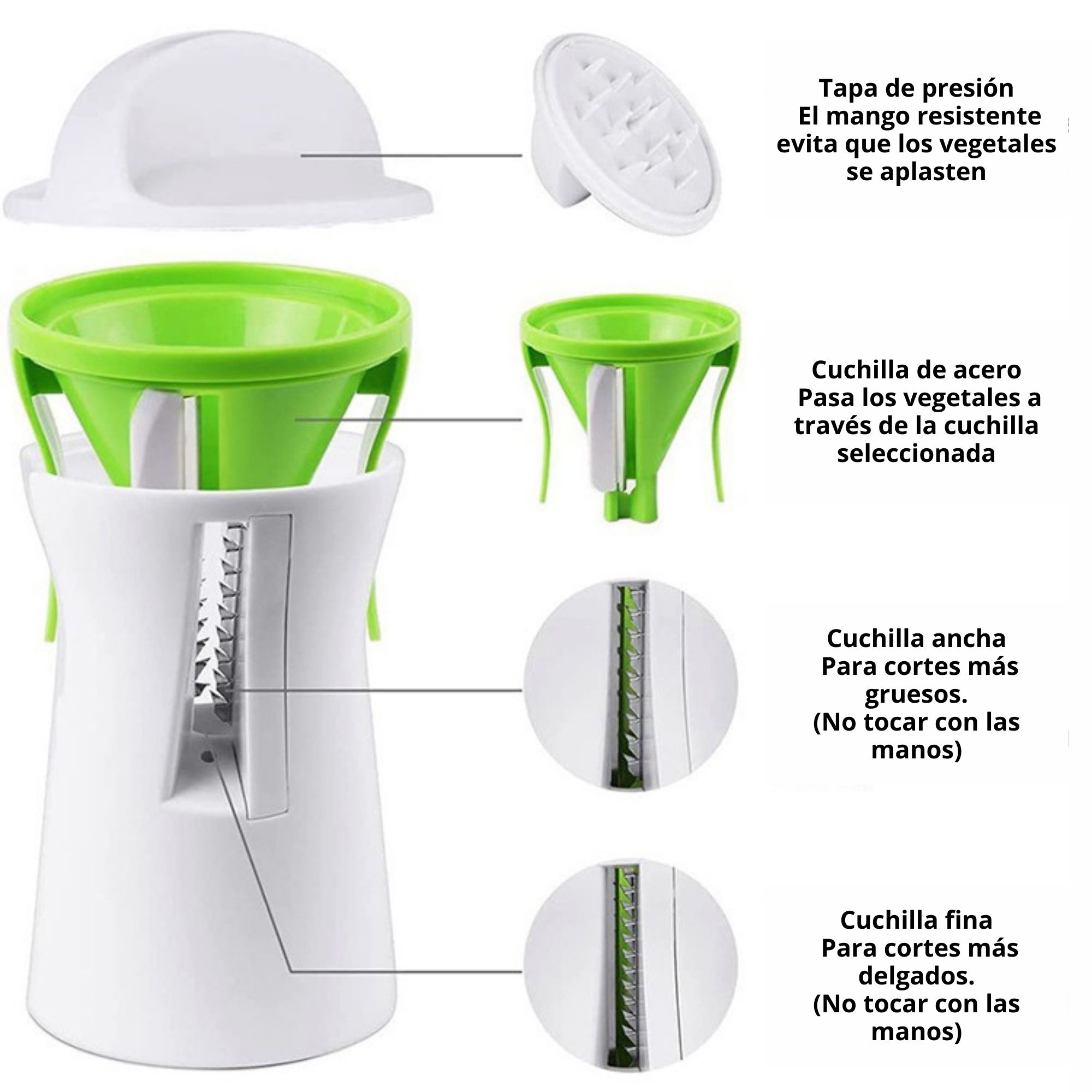 Cortador de Verduras en Espiral - Imagen 4