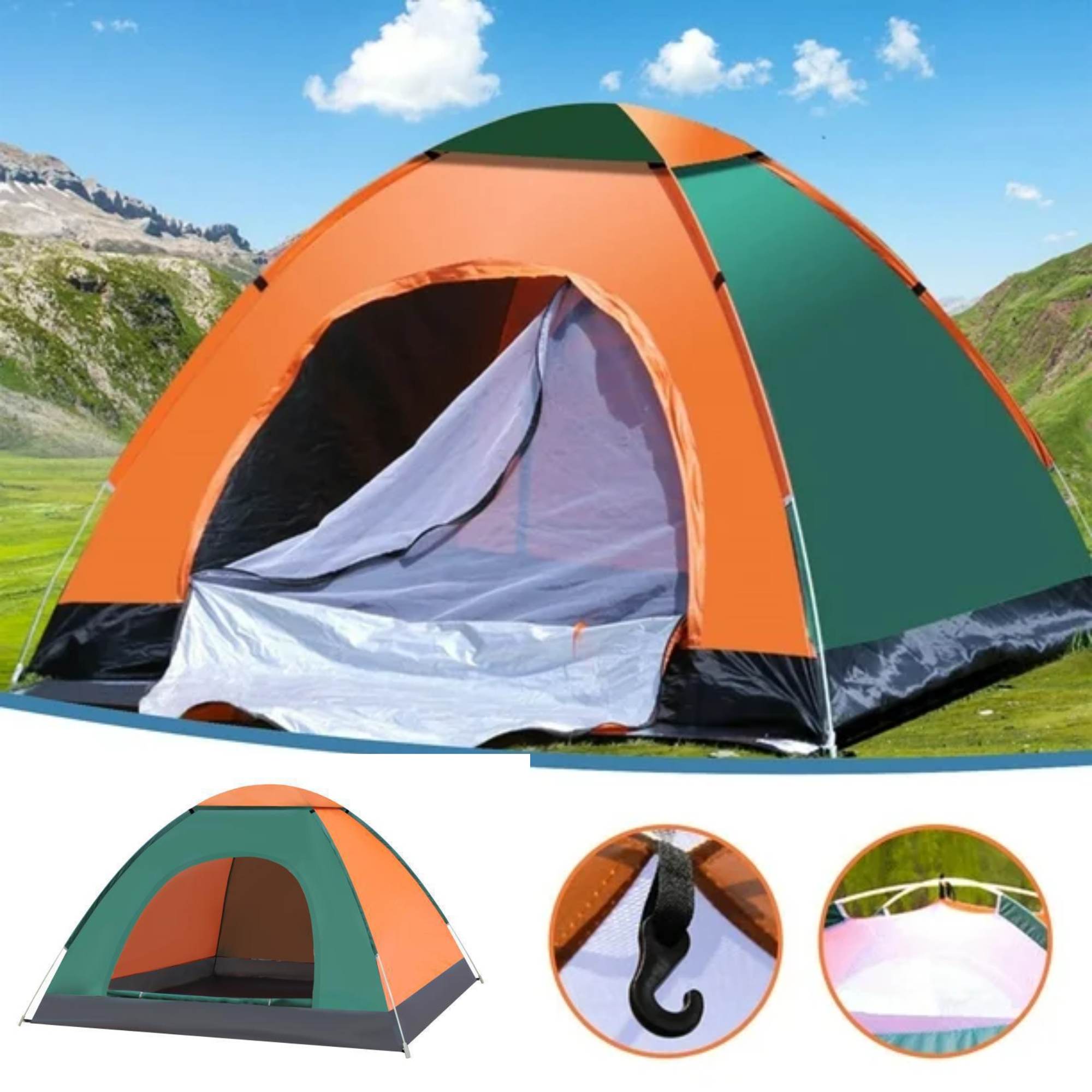 Tienda de Campaña Automática doble entrada - Imagen 6