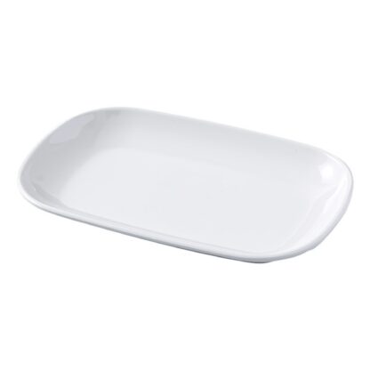 Plato de Melanina Rectángular Pequeño 1 Unidad