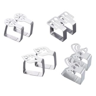 Servilleteros para Servilletas de Tela x4 Unidades