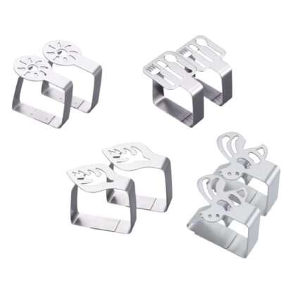 Servilleteros para Servilletas de Tela x4 Unidades