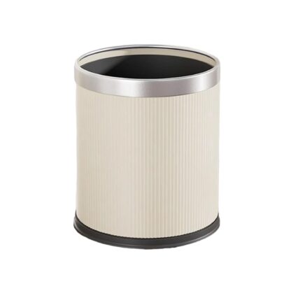 Caneca 10L Plástica tela beige