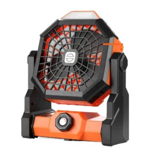 Ventilador portátil con luz LED