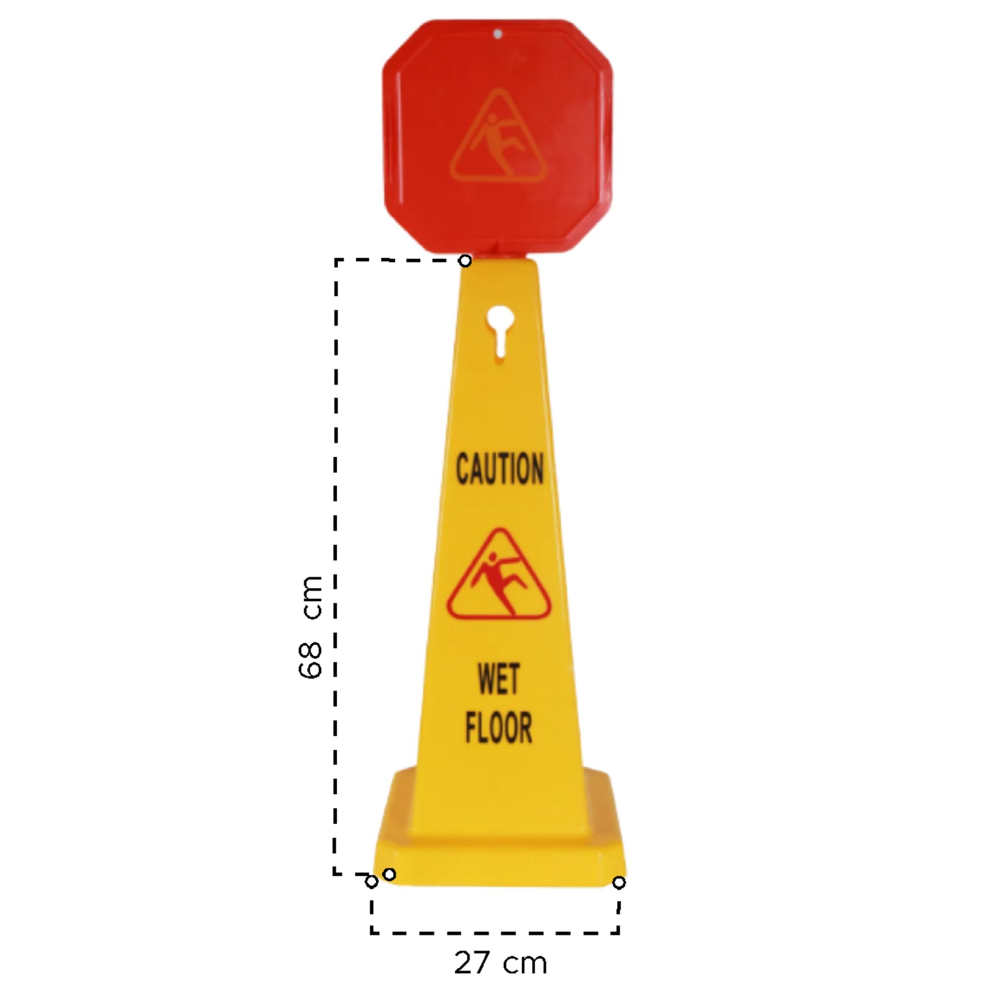 Cono Señalizador de Piso Mojado - Imagen 8